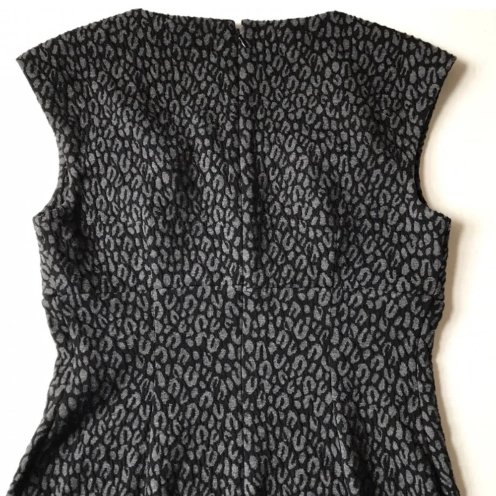 CK Grey Leopard Sheath Dress - Picture 4 of 5